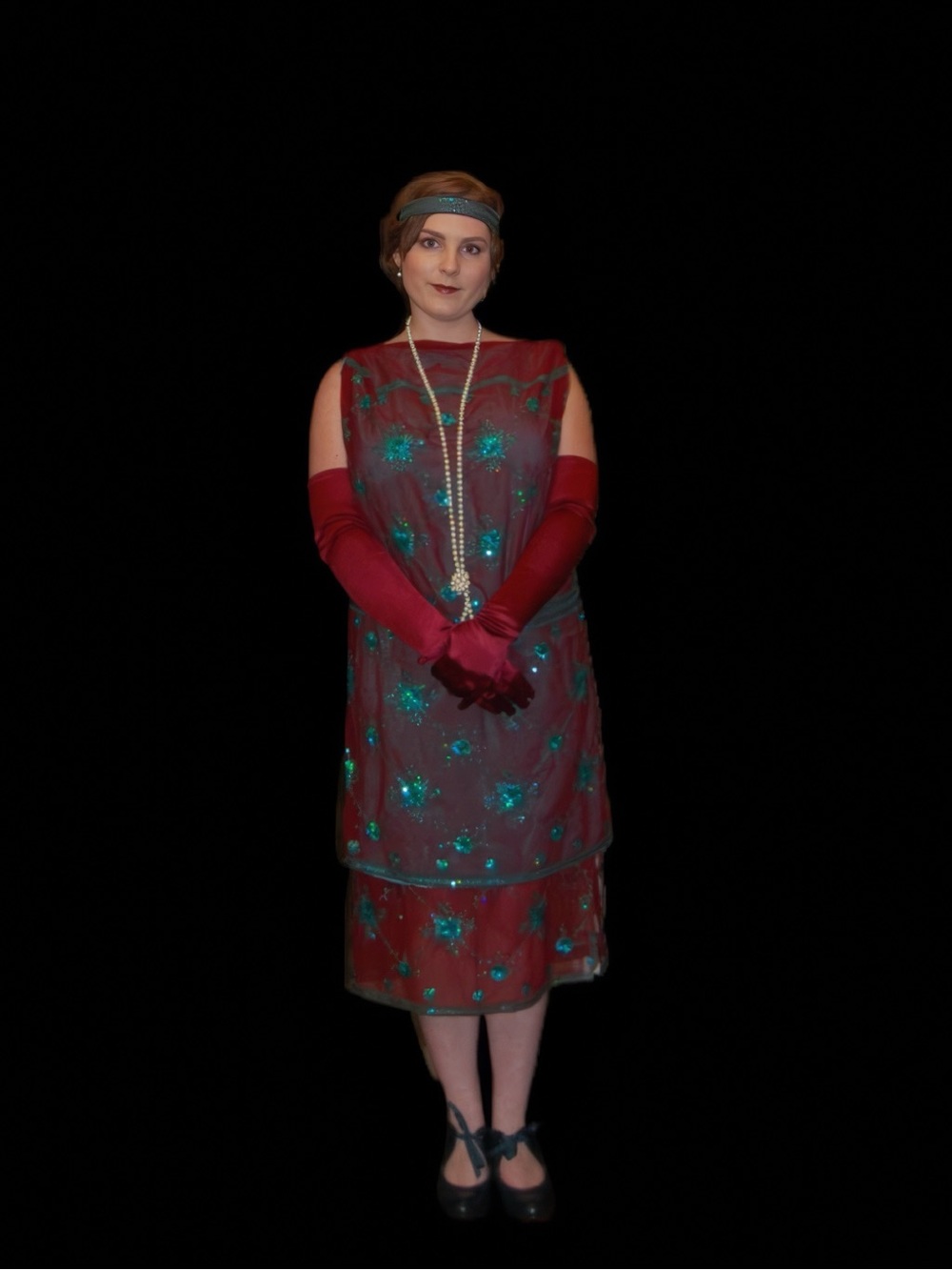 1920s Downton Abbey Inspired Flapper Dress